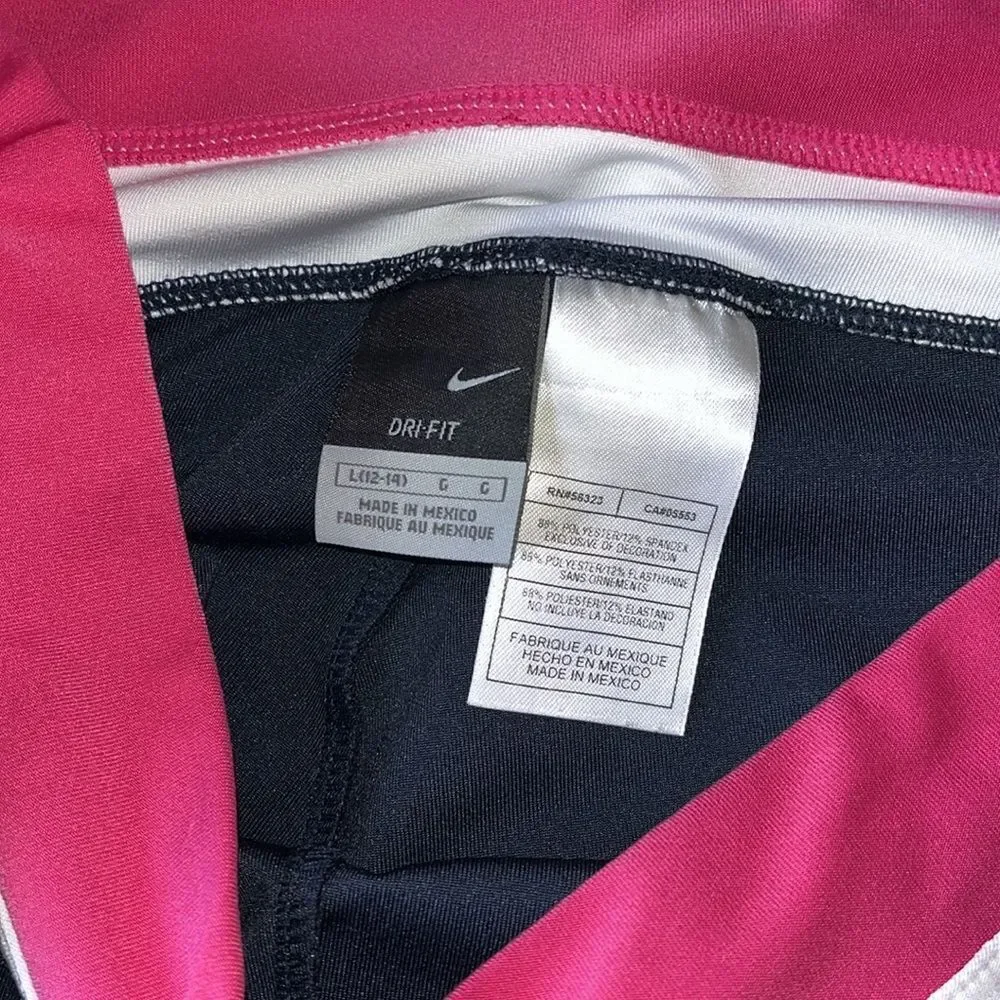 EXCELLENT CONDITION WOMEN’S LARGE NIKE DRI-FIT STRAIGHT LEG YOGA PANTS LEGGINGS